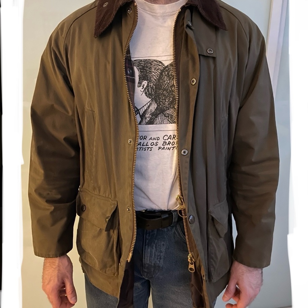 Barbour Classic Bedale Olive Jacket